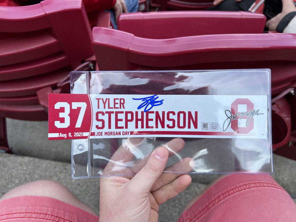 SirBoywonder513's tweet photo. Thank You @Tyler_Step22 Best Of Luck This Season Tyler ! #Reds #TySteve #ATOBTTR https://t.co/xjzahm6pvh