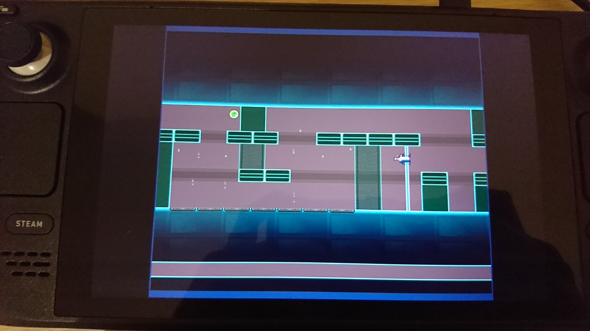 FlytrapDev's tweet photo. Here is @Nifflas' classic game Within a Deep Forest running on the #steamdeck !
Playing this on a portable console with gamepad controls feels surreal. (the colors look much better in person) https://t.co/uWk1AiufeG
