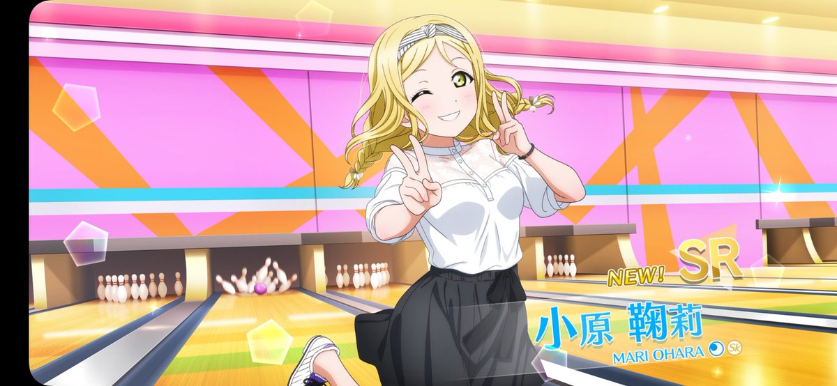 IchiiiChan's tweet photo. La dernière SR de Mari qui me manquait 😍 #LoveLive #MariOhara #SIFAS #LLSIFAS https://t.co/1GKIvQa28i