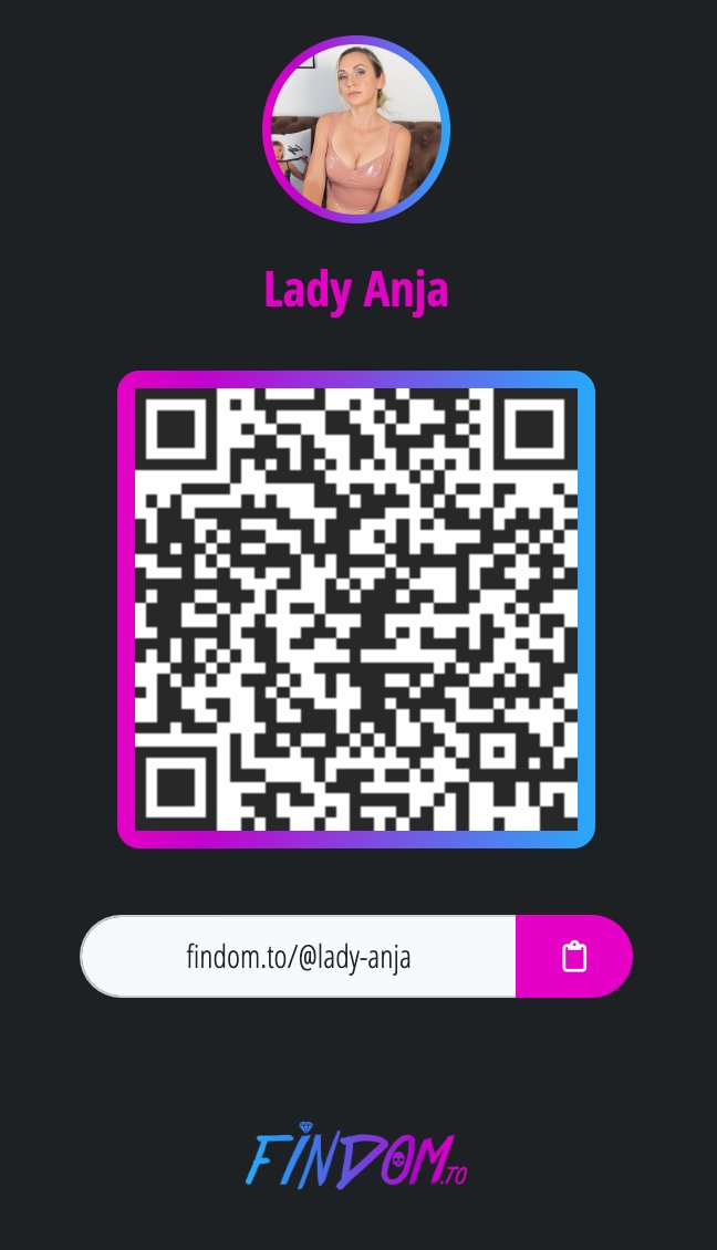Welcome <a href="/herrin_ladyanja/">Herrin Lady Anja 👑</a> 
🔗 findom.to/@lady-anja