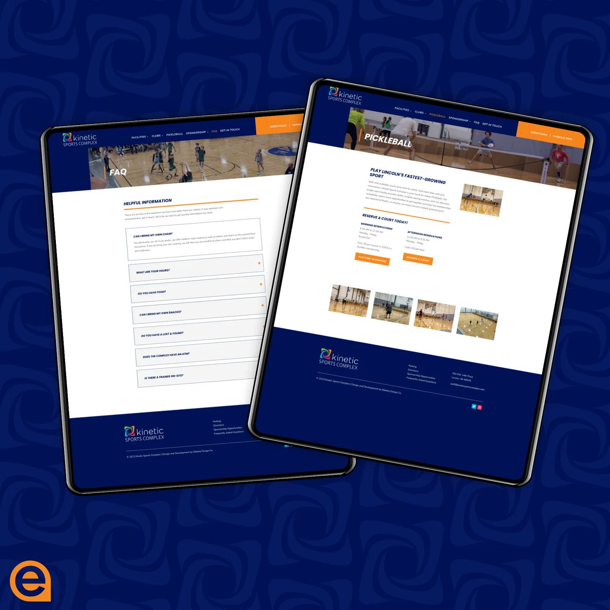 ebbekadesign's tweet photo. We’re excited to help our friends at @ComplexKinetic refresh &amp; relaunch their website. With bold typography + bright colors, we wanted to capture a bit of the activity &amp; fun that makes the facility a destination for athletes. Click the link for more 👉 https://t.co/gNRkLQ7vHN https://t.co/ZvNk6LPFJ3