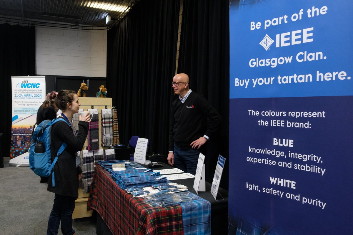 Can we interest you in the official <a href="/IEEEorg/">IEEE</a>  #tartan at #WCNC2023?