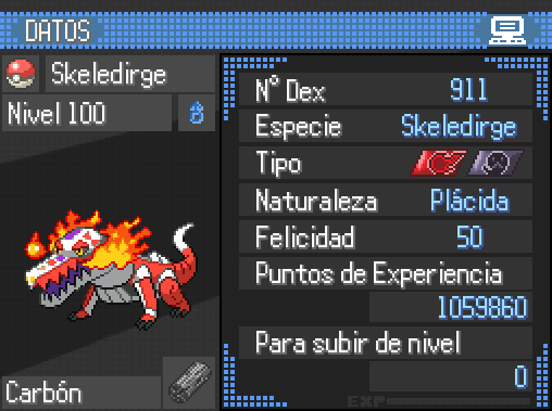 Piratilla_98's tweet photo. Voy a ir haciendo un hilo de los bichos de Gen 9 que vayan estando full operativos en la base de Essentials (y en el Luck):

✅ Sprigatito, Floragato, Meowscarada
✅ Fuecoco, Crocalor, Skeledirge
✅ Quaxly, Quaxwell, Quaquaval https://t.co/9bbfSBaZm9