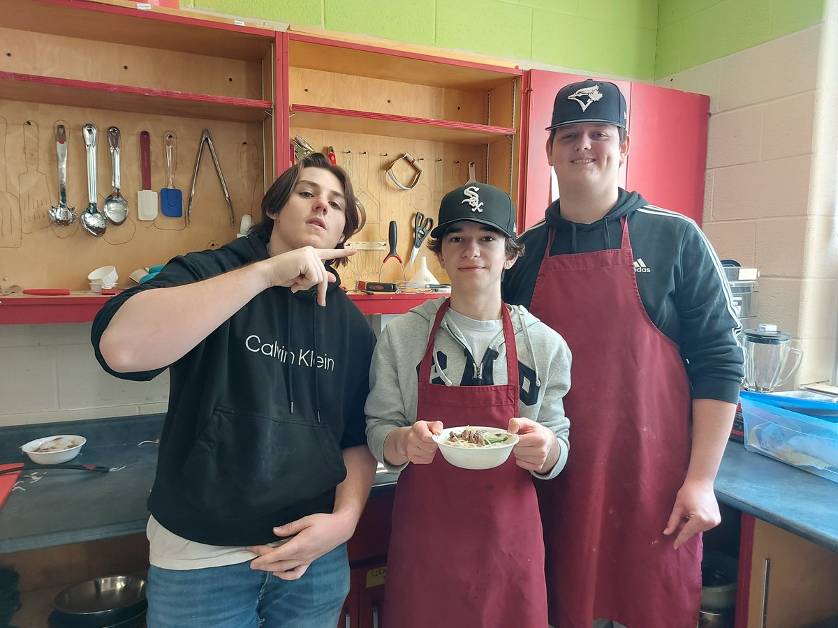 A successful cooking lab to make Vietnamese Pho soup. Delicious! <a href="/SCDSB_Schools/">Simcoe County District School Board</a> @principalISS