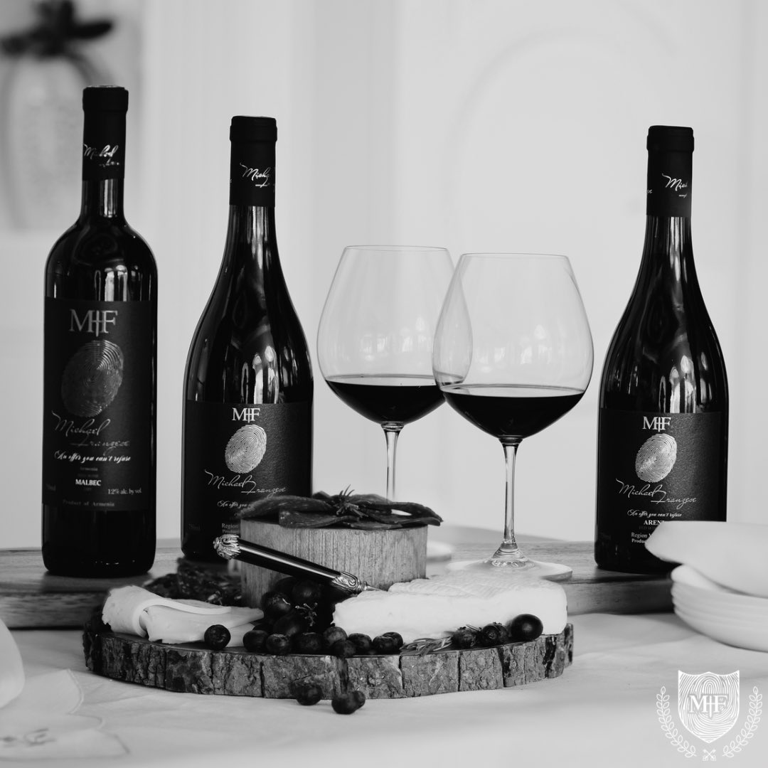 A sip you can’t refuse 🍷 #michaelfranzese #wine