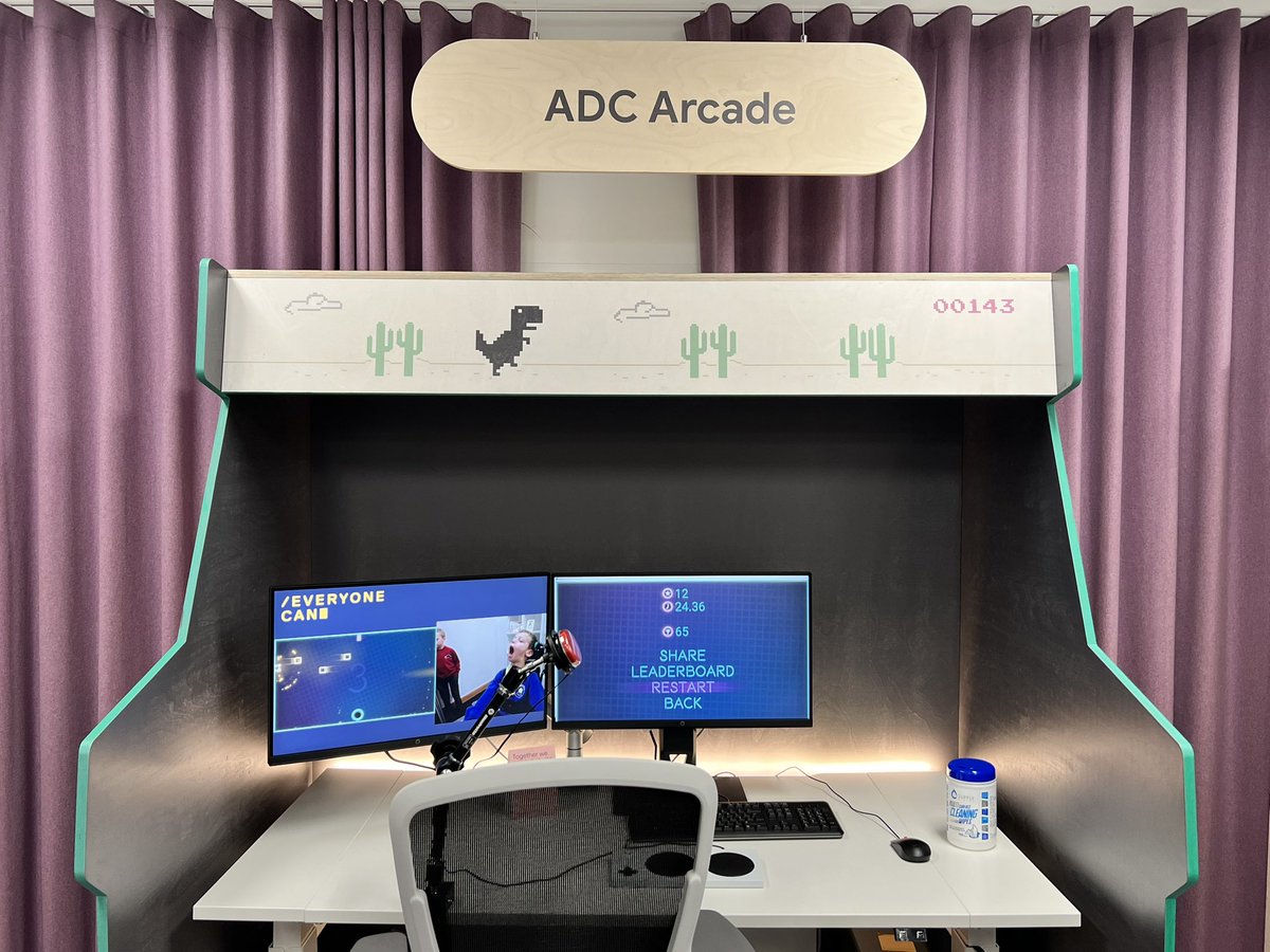 PhillipHedger's tweet photo. 💬 Together we can help build a world where everyone belongs.

Real privilege to visit the new @GoogleForEdu Accessibility Discovery Centre. Pioneering innovation in assistive technology. Can’t wait to go back next term with Helen Simon @WCoEducators &amp; pupils from @LEOacademies. https://t.co/0yT30gIeH9