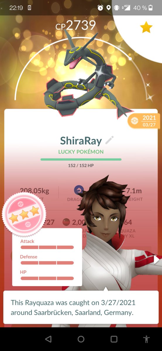 Shiragi__'s tweet photo. Shundo Rayquaza!!!!!🥳🥳

No way i'm actually lucky in lucky trading now, only 1 month after i got Litwick🤯 https://t.co/Asj1OsIR9z