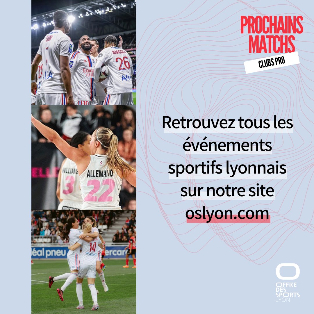 Sport à Lyon - OSL tweet media