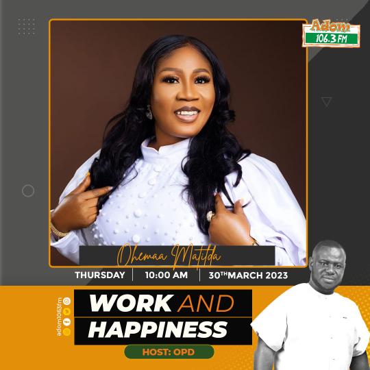 Tomorrow 10:00am I will be live on <a href="/Adom1063fm/">Adom1063fm</a>  📻 with OPD 🥰🥰🔥🔥Let's talk Onyame Adoye....Don't forget to call in so we vibe ♥️Love y'all