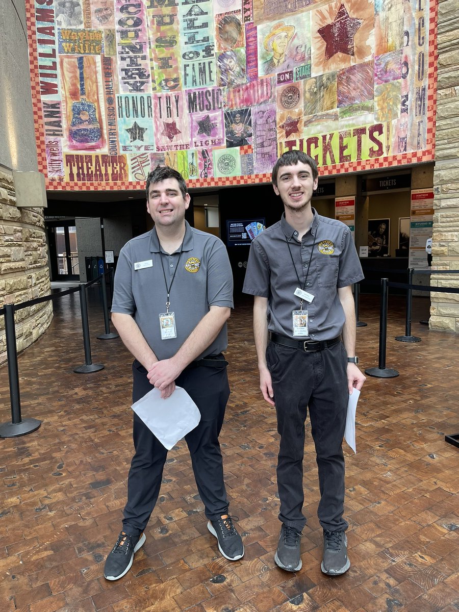 Next Steps at Vanderbilt (@nextstepsatvu) on Twitter photo Hardin (‘15) has worked with the <a href="/countrymusichof/">Country Music Hall of Fame and Museum</a> since he graduated 8 years ago! Matthew (‘24) has interned at the Hall of Fame since the fall, and Hardin has helped train him. We are so grateful for our alumni and how they inspire our students! #workplacewednesday Hardin (‘15) has worked with the <a href="/countrymusichof/">Country Music Hall of Fame and Museum</a> since he graduated 8 years ago! Matthew (‘24) has interned at the Hall of Fame since the fall, and Hardin has helped train him. We are so grateful for our alumni and how they inspire our students! #workplacewednesday