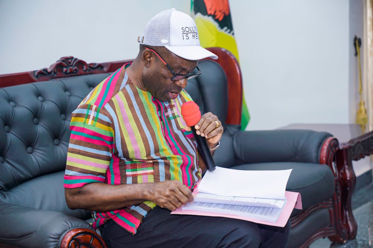 CCSoludo's tweet photo. Earlier today, I inaugurated the Board of the Anambra Internal Revenue Service (AIRS) with clear terms of reference and a task to increase the state's internally generated revenue. https://t.co/8mGha1DKnF