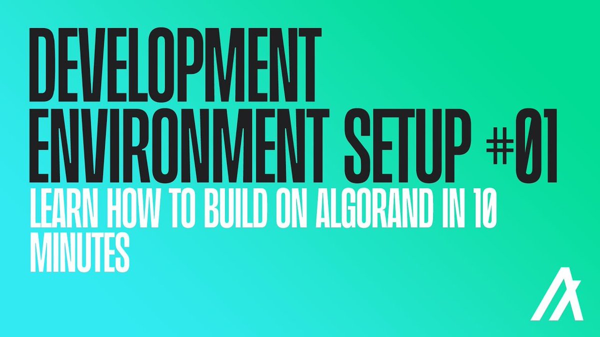 Algorand Foundation (@algofoundation) on Twitter photo And now here’s everything you need to know to start building on Algorand in three short videos ... 
1️⃣ youtu.be/dow6U8DxOGc
2️⃣ youtu.be/22RvINnZsRo
3️⃣ youtu.be/zsurtpCGmgE
#AlgoKit And now here’s everything you need to know to start building on Algorand in three short videos ... 
1️⃣ youtu.be/dow6U8DxOGc
2️⃣ youtu.be/22RvINnZsRo
3️⃣ youtu.be/zsurtpCGmgE
#AlgoKit