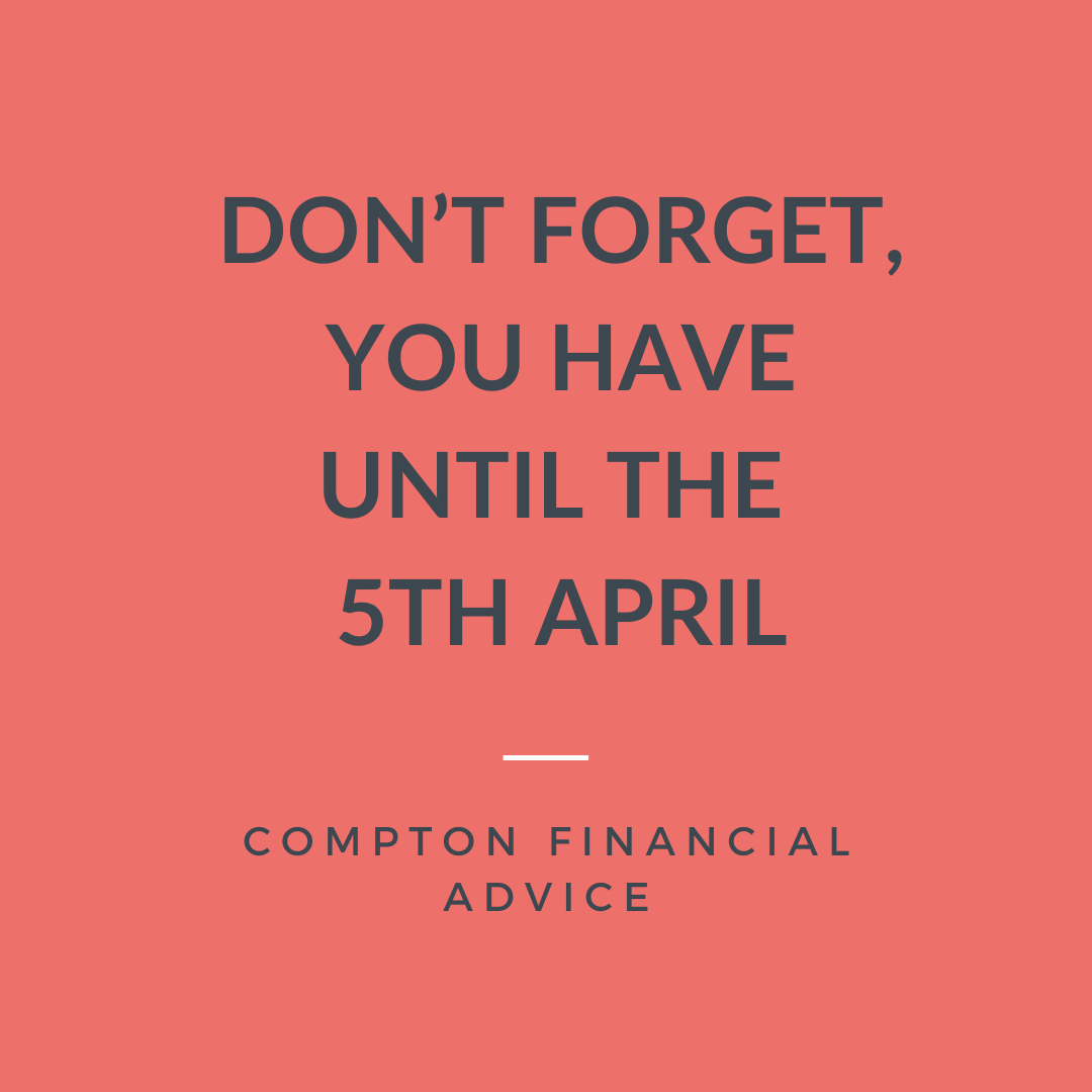 Now is the time to act! Potential quick wins...
>Save up to £20k in an ISA &amp; £9k into a #JISA each tax yr
>Invest up to £40k in #pension savings &amp; can ‘carry forward’ up to 3 years unused tax allowances 
>Consider your £12,300 Capital Gains Tax allowance