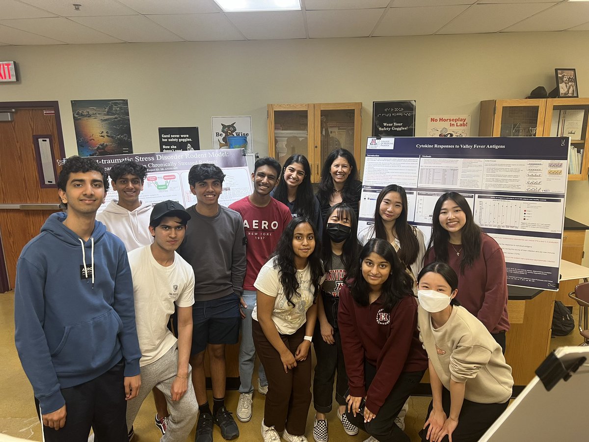 🤞🏼👏🏾Good luck to Mrs. Nipar’s students going to the <a href="/AzSEF/">AzSEF</a> tomorrow! Their projects are incredibly inspiring…if you are wondering about the future of our 🌍…. know that we are in good hands 🫶🏽🫶🏽🫶🏽 #teensrock #huskyproud <a href="/ChandlerUnified/">Chandler Unified School District</a>