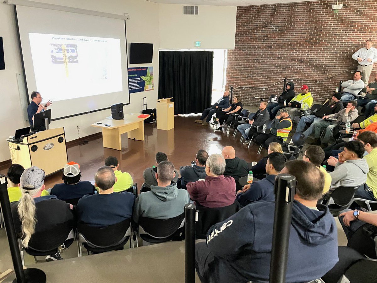 The not-for-profit UDig NY held a special training session for local contractors, excavators, engineers, and students in CTE’s Urban Forestry program this week.