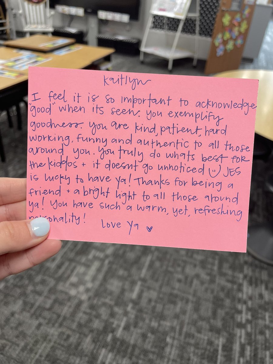 I’m not sure who left me this note in my box today, but it was much needed &amp; appreciated. A great surprise! Thank you to whoever you are. Love my <a href="/Jack_D_Johnson/">Jack D. Johnson</a> family! 💚