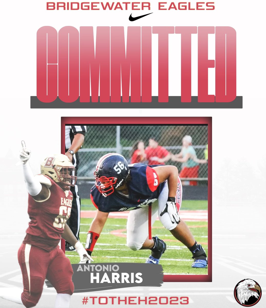I’m incredibly honored to announce I will be continuing my academic and athletic career <a href="/BH2OFootball/">Bridgewater Football</a> I’d like to thank all my teammates and coaches who have supported me along the way #GoEagles <a href="/KyleERigney/">Coach Rigney</a> <a href="/CoachLemn/">Scott Lemn</a> <a href="/CoachGiancola/">Mike Giancola</a> #spotsystrong <a href="/SpotsyFootball/">Spotsylvania High School Football</a>