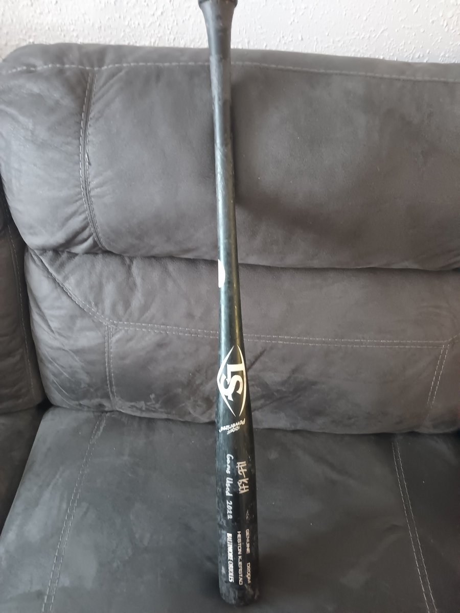 FloridaOriole's tweet photo. GU #Kjerstad bat for the PC collection! #mailday #gameused #birdland https://t.co/Xf3wd2pDho