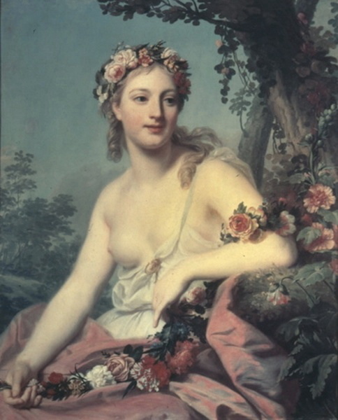 Flora #elisabethvigeelebrun #rococo wikiart.org/en/louise-elis…