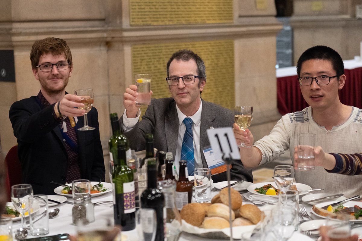 Finally sitting down to dinner at #WCNC2023

#cheers #slainte