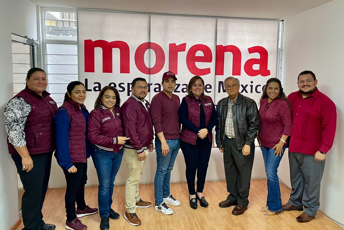 gattasdip's tweet photo. Esta mañana nos reunimos en el Comité Ejecutivo Estatal de Morena para discutir y planificar los próximos eventos y actividades que se llevarán a cabo en Tamaulipas. 🤝✌️
#FeelingTamaulipeco #Morena #4T https://t.co/x5pOUtMLTh