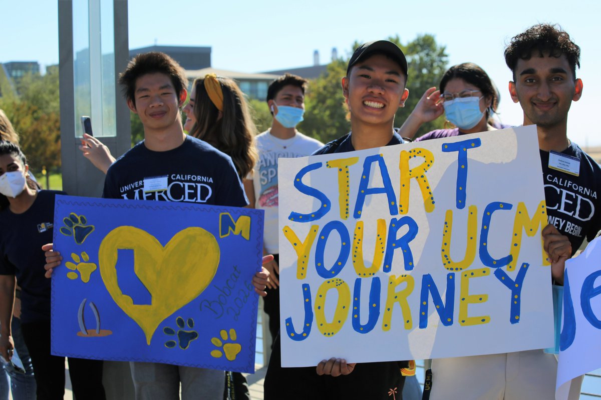 POV: Your journey at UC Merced is about to begin!
Congrats to all of the students who have been admitted to UC Merced! Future Bobcats can get a taste of campus life all April long by signing up for an "Experience UC Merced" session. 
Register>> ucm.edu/2Kf9rh #scholars