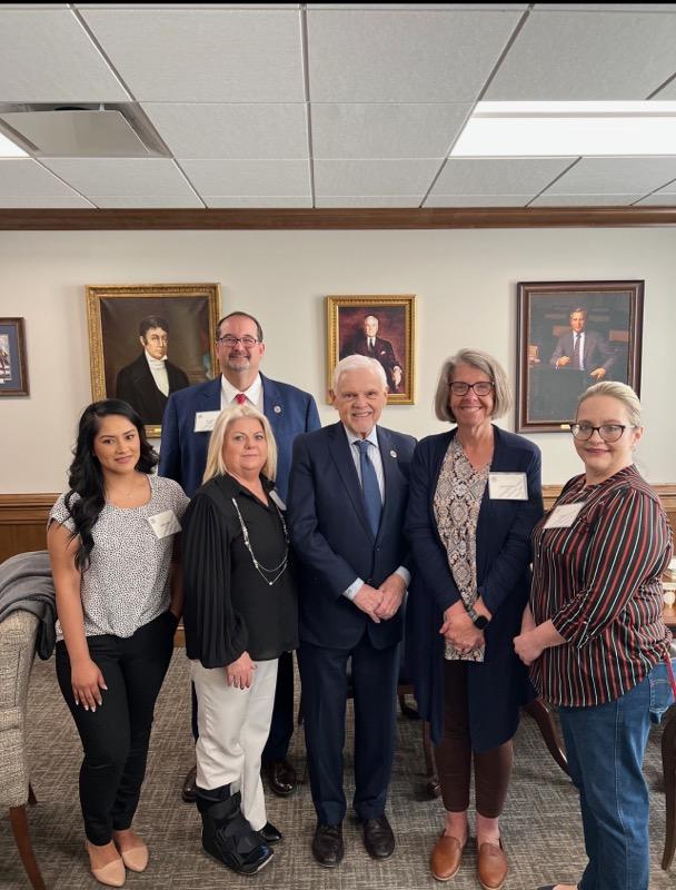 tcatcprez's tweet photo. Great day on the hill! Staff and faculty from TCATs Crossville and Livingston absolutely enjoyed meeting  with Speaker Sexton, Senators Bailey,Gardenhire and Yager and Representatives Keisling and Jernigan. Thank you all for supporting the TCATs! https://t.co/2myrNy1L8h