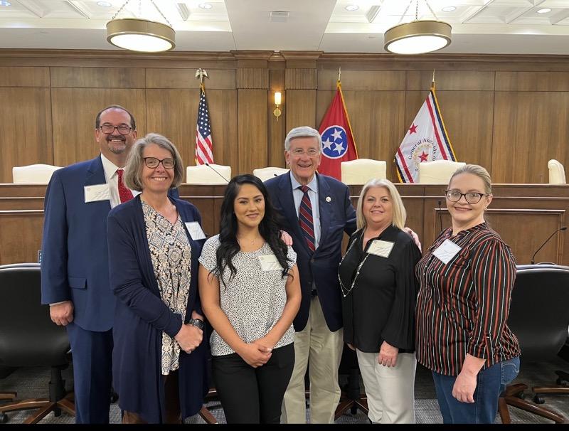 tcatcprez's tweet photo. Great day on the hill! Staff and faculty from TCATs Crossville and Livingston absolutely enjoyed meeting  with Speaker Sexton, Senators Bailey,Gardenhire and Yager and Representatives Keisling and Jernigan. Thank you all for supporting the TCATs! https://t.co/2myrNy1L8h