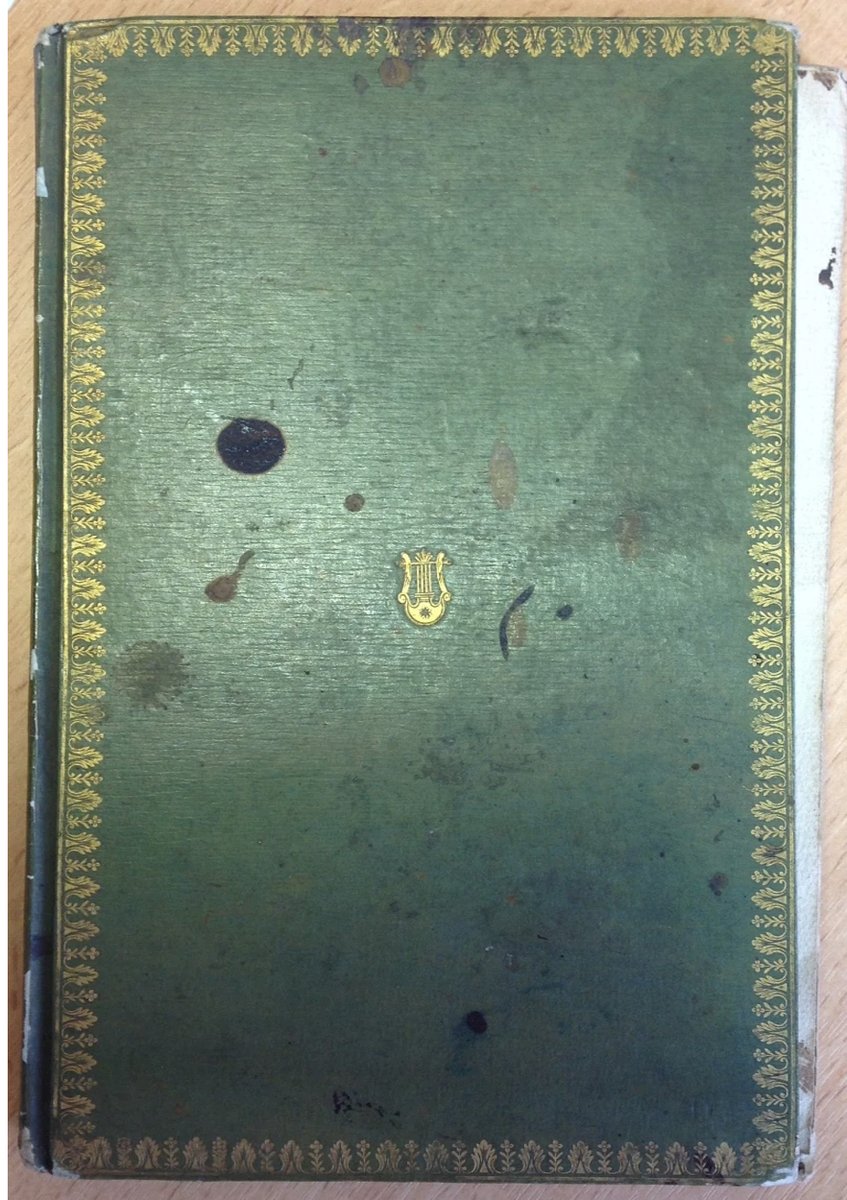 DotExperience's tweet photo. This green book was packed away in a box of documents that hadn’t been disturbed since the mid-nineteenth century. What revelations are within?  Find out from Philippa Campsie’s on Saturday, April 11, 1-3. Email karpenter@aph.org for reservations. #ChangingHistory https://t.co/voOec2ltyS
