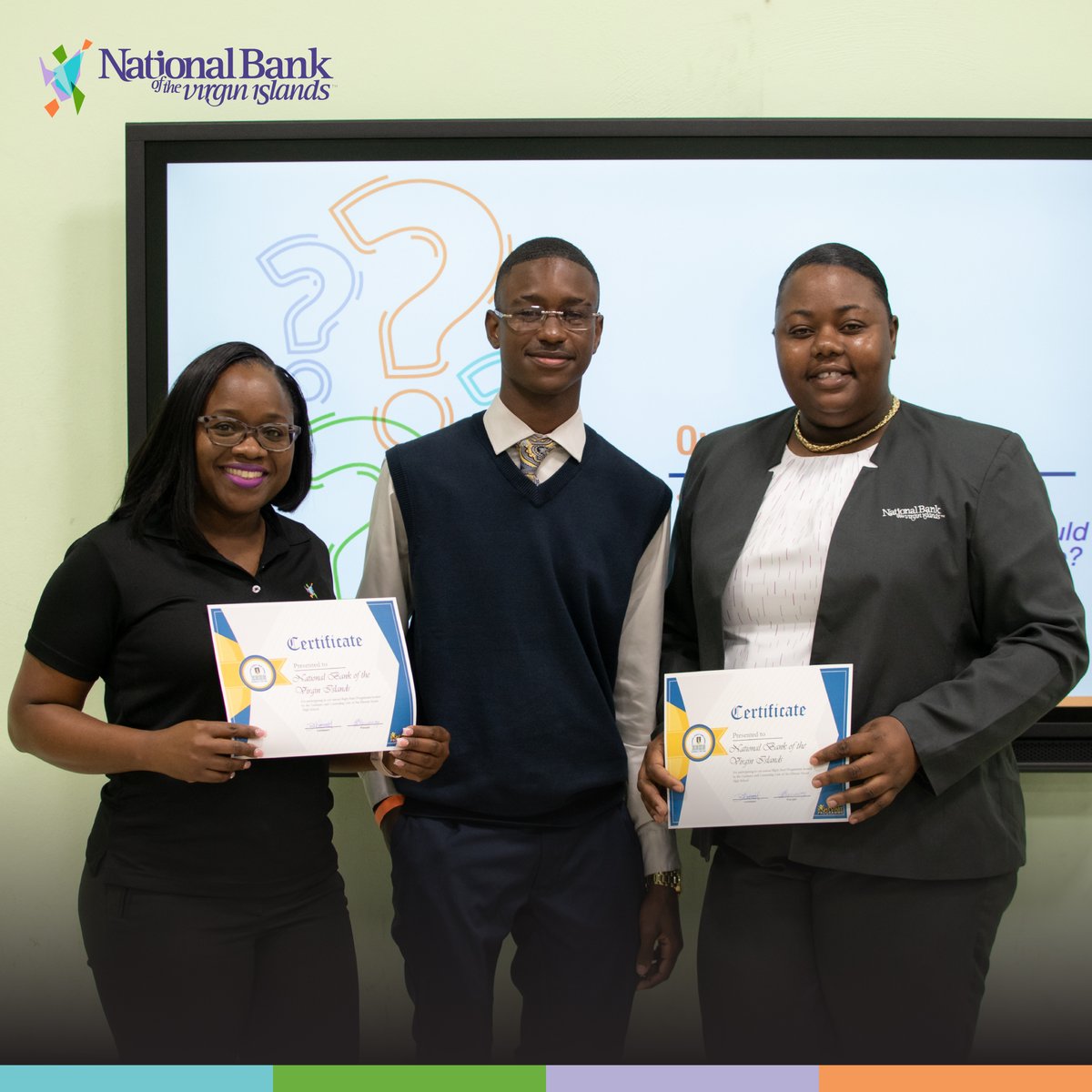 BankIslands's tweet photo. At NBVI, we know that financial literacy is a part of that journey, and we are happy to aid our young people in making the “Right Start.” #youthandeducation #nbvi #jumpstartsavings #ourfuture #yourcommunitybank #theofficialbankofparadise https://t.co/ELBezEkUH2