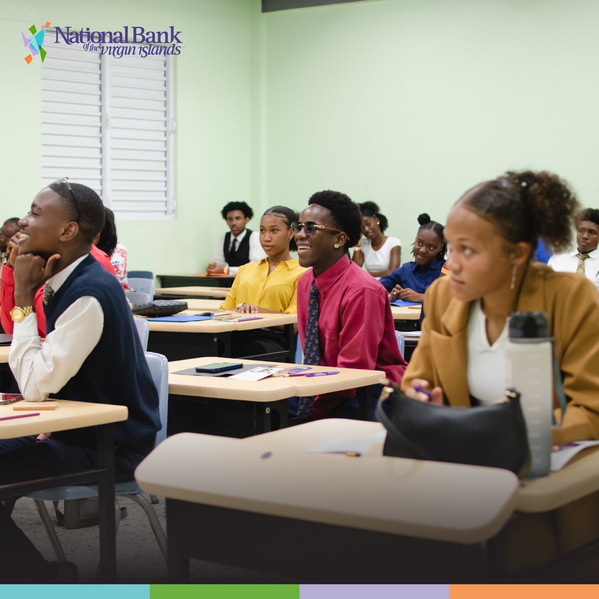 BankIslands's tweet photo. At NBVI, we know that financial literacy is a part of that journey, and we are happy to aid our young people in making the “Right Start.” #youthandeducation #nbvi #jumpstartsavings #ourfuture #yourcommunitybank #theofficialbankofparadise https://t.co/ELBezEkUH2