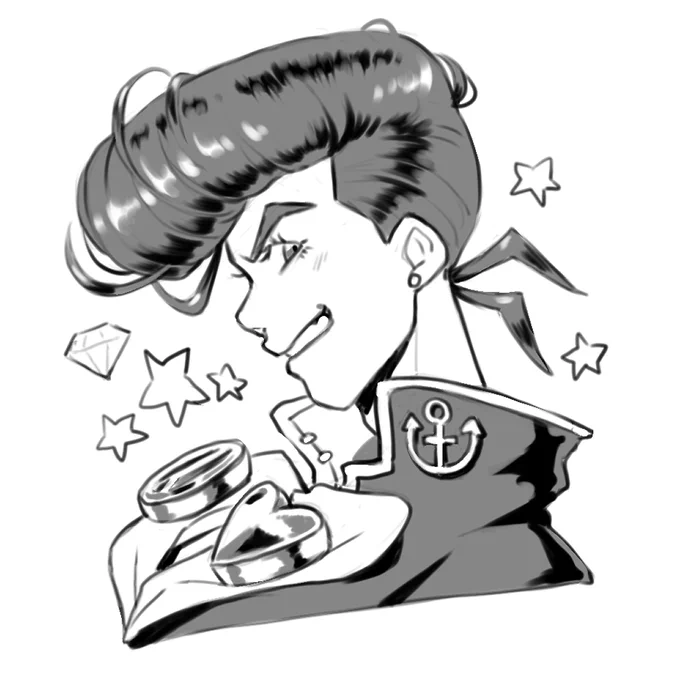 Some character practices I do for funsies~
Completely unrelated characters: Josuke, Kirisame, Leon and Maki 😚✨ 