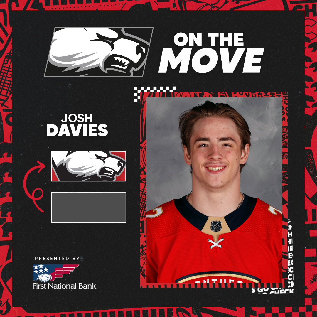The Panthers have recalled Mack Guzda, and the Checkers have recalled Evan Fitzpatrick from ECHL Florida

Additionally, #FlaPanthers draft pick Josh Davies has been signed to an ATO

➡️ bit.ly/3nxNL2g