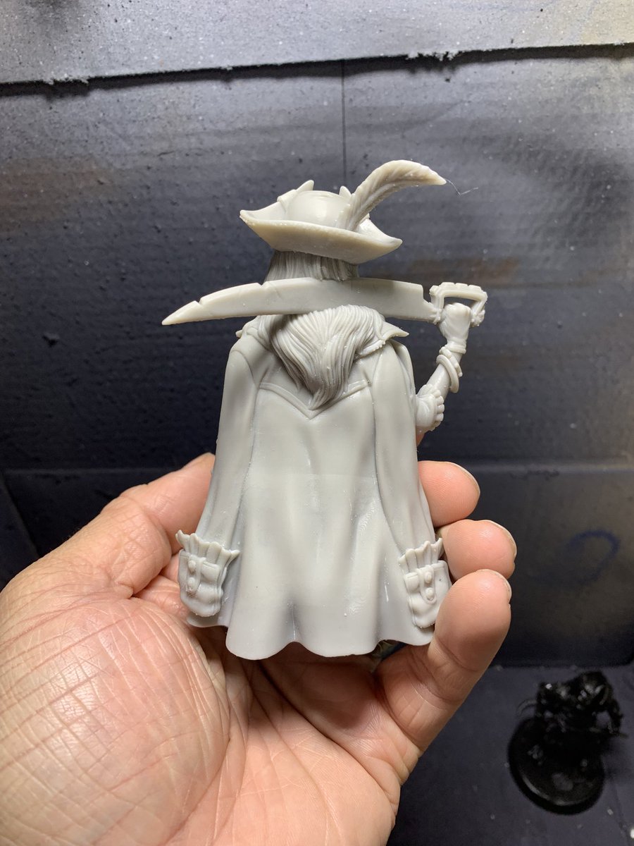 Thank you <a href="/lootstudios_/">Loot Studios</a> for this beautiful bust sculpt!  Can’t wait to dig into this paint job and flex my (non-existent?) blending muscles, and see how this paints up!

Question for everyone:  post regular WIP updates or just one final pic at the end?