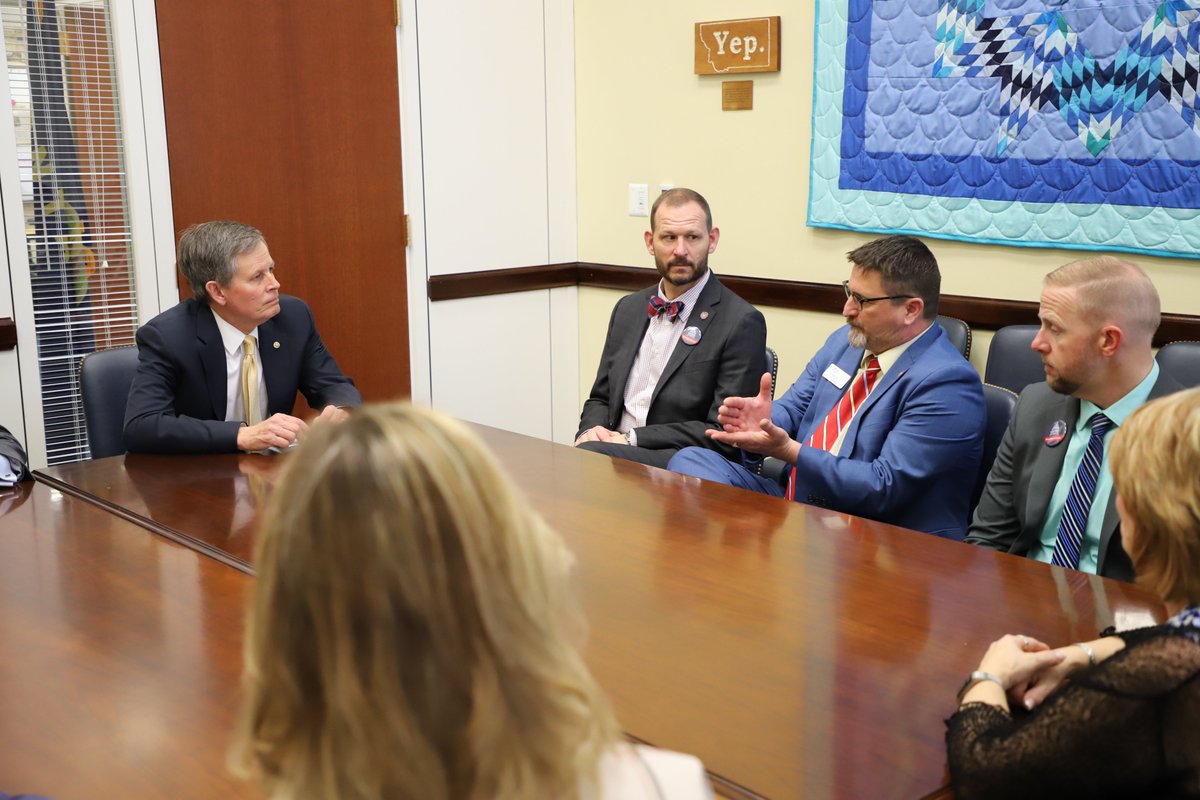 Steve Daines tweet media