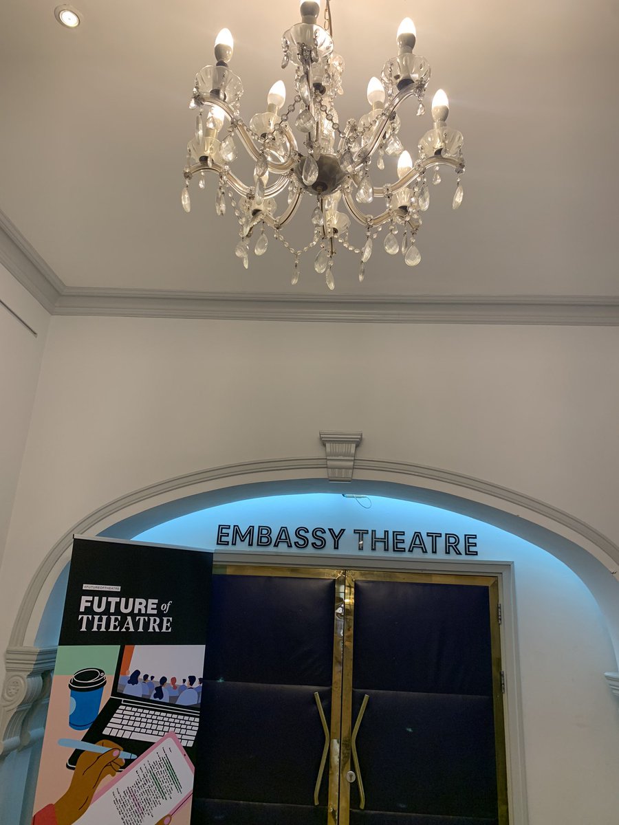 A very good day at @TheStage’s #FutureOfTheatre conference. 

Some really insightful panels discussing the current state of the sector and looking towards the future. 

Some particularly interesting insight in running digital only marketing campaigns from SINE Digital.