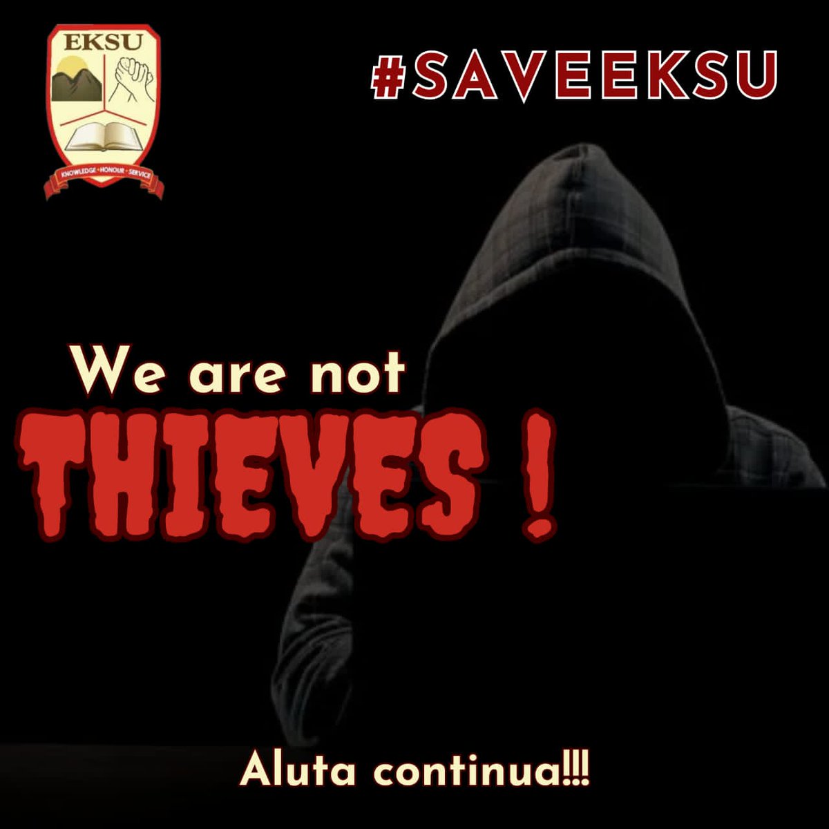 prophetics99418's tweet photo. Movement!!!  If anyone dey relent

U dey dull urself

if you give up, u dey loose guard

#saveEksu !!!

Don't kill dreams 🤲🥺🙏

It's time everyone
Let's retweet 🙏🙏

Share everywhere 
We have tag all bodies plus the governor's in ekiti to come to our
@biodunaoyebanji @cpsekiti https://t.co/btnIRCnwFL
