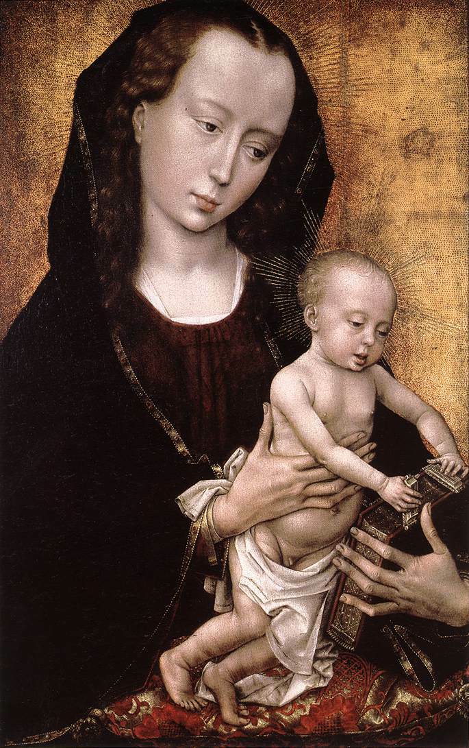 artistweyden's tweet photo. Madonna and Child, 1460 #rogiervanderweyden #weyden https://t.co/YyBiMiOPeQ https://t.co/Q394modTV1