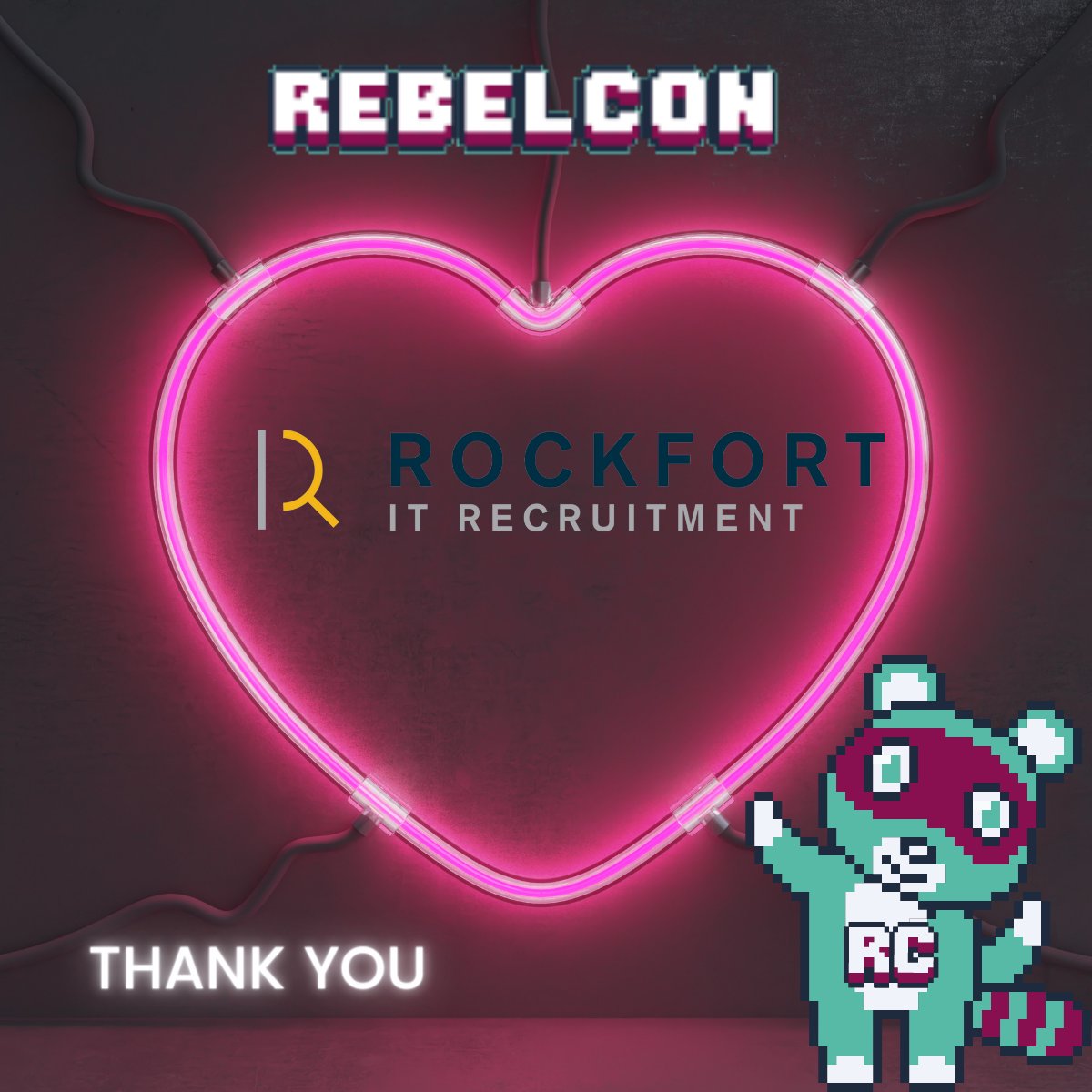 👏Thank you <a href="/RockfortRecruit/">Rockfort Recruitment</a> for your ongoing support of <a href="/RebelConf/">RebelCon</a> .
Grab your ticket here: rebelcon.io/buy-tickets/ and meet the team at the booths!