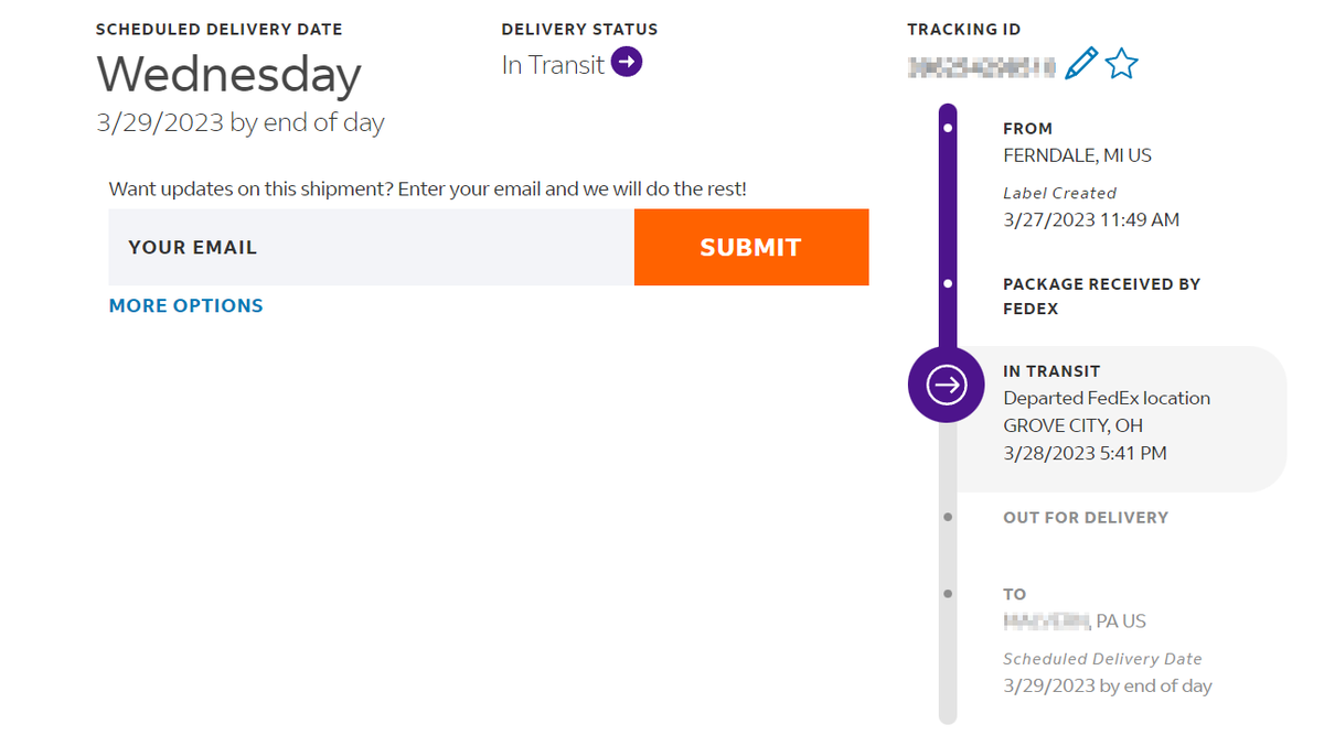 minguswaits's tweet photo. I told the UPS guy: "Oh yeah. It was @FedEx who told me to expect my package today. That means I won't get it until Friday." 
Thanks for being consistent at least. 
 It will get here eventually. I just wish they wouldn't get my hopes up. https://t.co/wrarsjVzXV