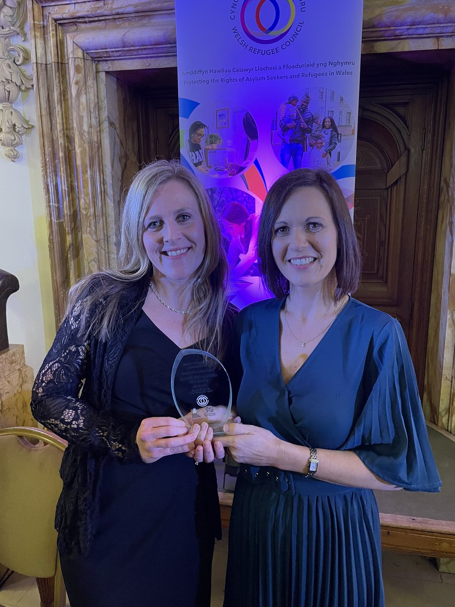 Second place in the Nation of Sanctuary Awards 2023 for <a href="/cardiffmet/">Cardiff Metropolitan University</a> Thank you <a href="/CityofSanctuary/">City of Sanctuary UK 🧡</a> for the nomination 🙏🏻 <a href="/NatalieBuckland/">Natalie Buckland</a>