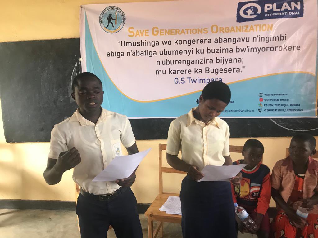 Earlier today funded by <a href="/PlanRwanda/">Plan International Rwanda</a> , we conducted an intergenerational dialogue gathering adolescents, parents &amp; community duty bearers to jointly discuss &amp; find solutions to SRHR issues faced &amp; raised by adolescents &amp; young people in Ngeruka &amp; Kamabuye sectors of <a href="/BugeseraDistr/">Bugesera District</a>