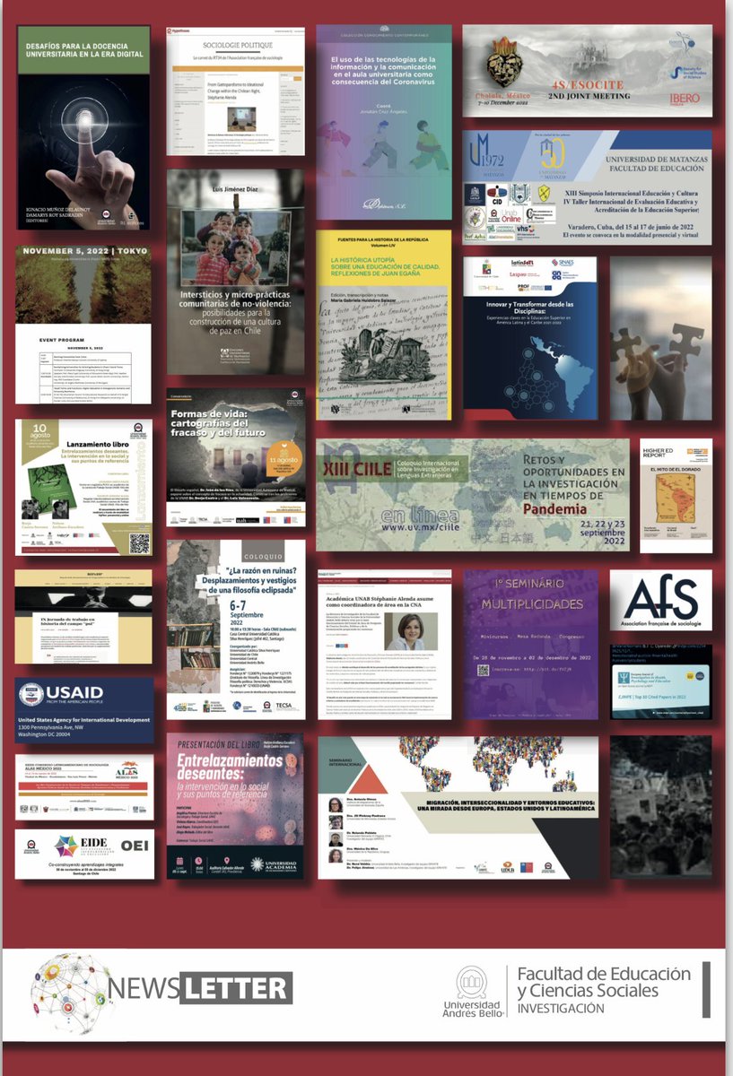 🔴Compartimos el último newsletter de nuestra facultad 👉🏼jmp.sh/CZeyzXk9 <a href="/psjmartinez/">Jonathan Martínez-Líbano</a> <a href="/alejandropperez/">Alejandro Pérez Carvajal</a> <a href="/pdelval/">Pablo del Val Martín</a> <a href="/StephanieAlenda/">Stéphanie Alenda</a> @paulasaez1 <a href="/educacionunab/">Escuela de Educación UNAB</a> <a href="/PsicologiaUnab/">PsicologiaUnab</a> @paulasaez1 <a href="/CamilaLeighG/">Camila Leigh</a> <a href="/Rev_Humanidades/">Revista Humanidades</a> <a href="/LetrasUnab/">Licenciatura en Letras. Unab</a> <a href="/Lucho_soy_yo_/">Lucho Valenzuela P</a> <a href="/docpayaso/">Andrés Mendiburo S.</a> <a href="/Vrid_Unab/">Investigación UNAB</a>