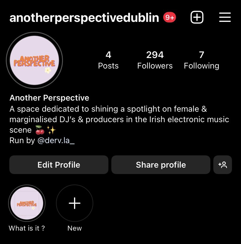 I’ve just started an Instagram page dedicated to spotlighting &amp; platforming female &amp; marginalised DJ’s &amp; producers within the Irish electronic music scene if anyone would like to follow 🥰🥰 

instagram.com/anotherperspec…
