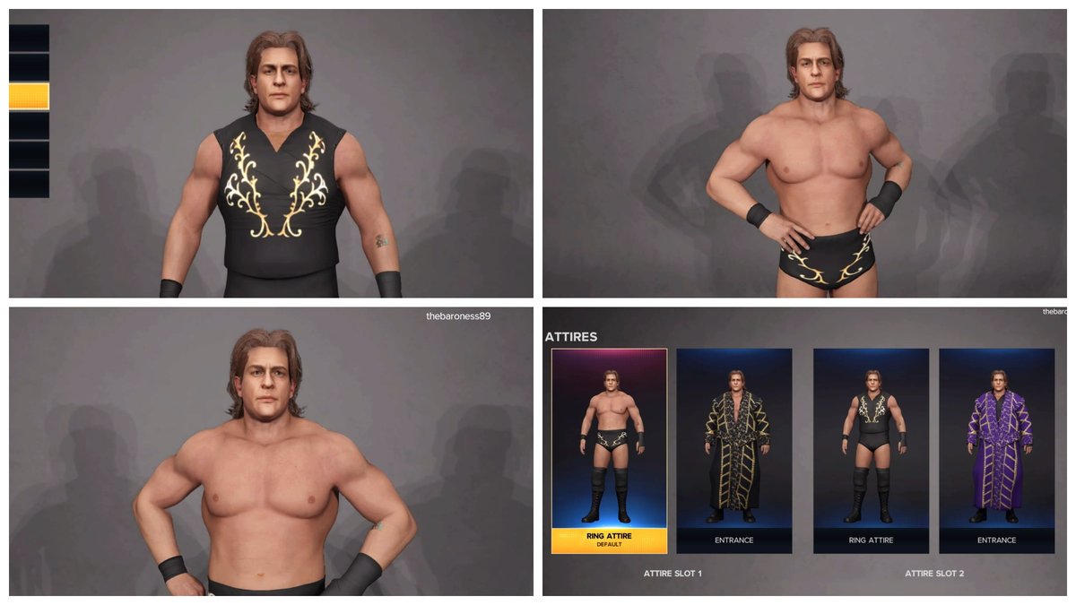 #wwe2k23 updated #WilliamRegal  Should be uploaded tomorrow to CC