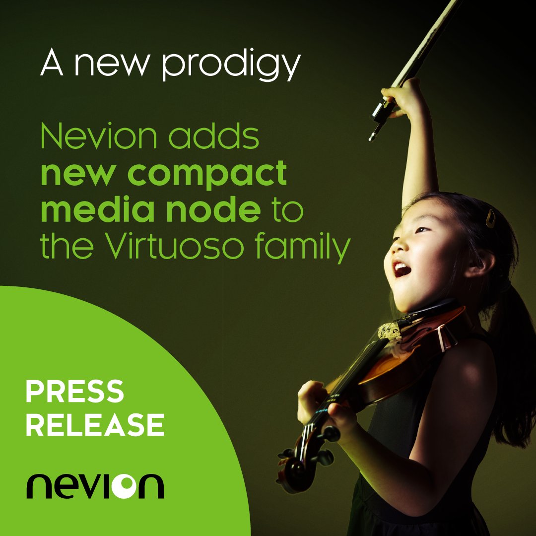 .<a href="/nevioncorp/">Nevion</a> has launched the Nevion Virtuoso RE, a smaller-form factor software-defined media node. Designed on the same principles as Virtuoso MI, it’s ideal for shallower racks and rackmount flight cases. Read all about it here: bit.ly/3Kho8eJ