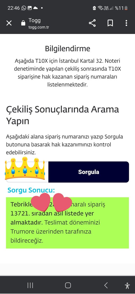 LeventVarol12's tweet photo. Hayirli olsun alirim #Togg2023 #TOGG  #RecepTayipErdoğan https://t.co/VU2RRpY1PD