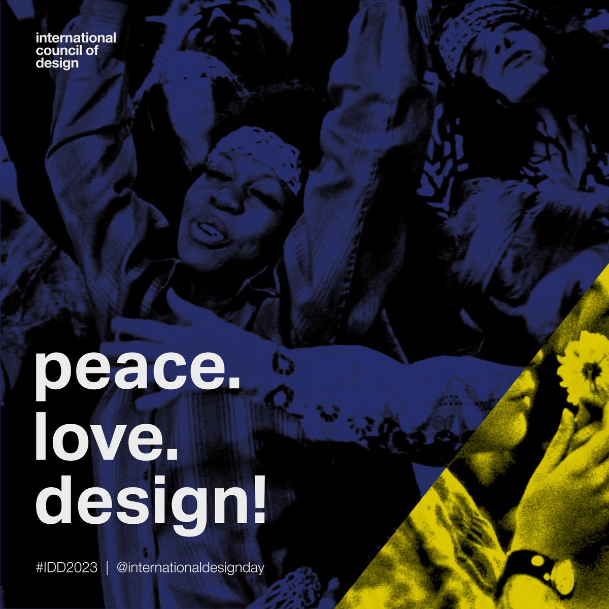 theICoD's tweet photo. Marking our 60th Anniversary, we celebrate International Design Day 2023 on 27 April with the theme 'Peace. Love. Design!', which nods to the Council’s legacy as an organisation.

Learn more about the theme and celebrate with us! https://t.co/YXj3bAqQwQ https://t.co/Ar67laPtIn