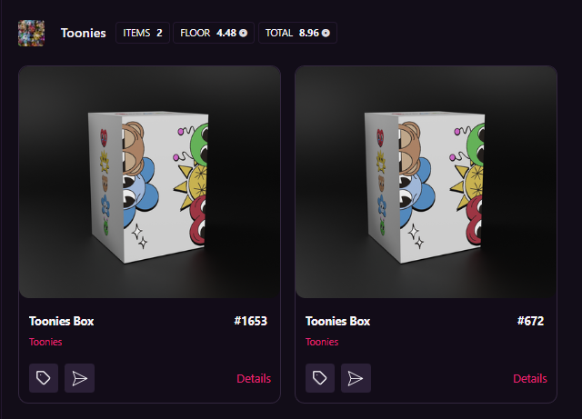 Bought a couple to support the culture <a href="/toonies_art/">Toonies</a>

toonie follow to toonie? 🧐