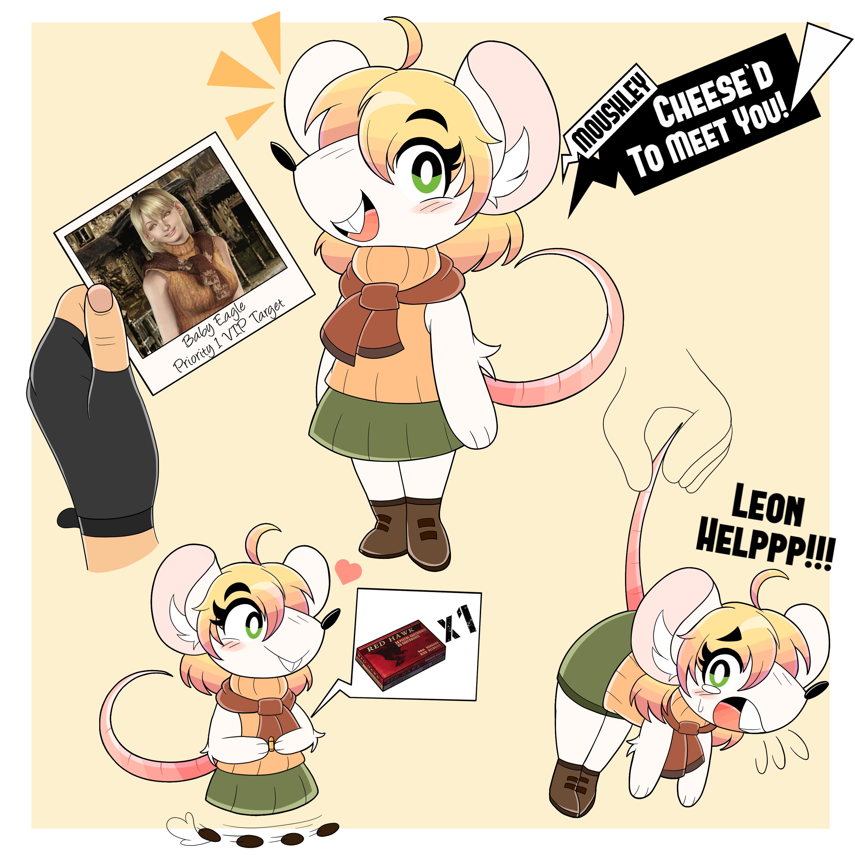 Moushley/Ashley the Mouse by Loopersum : r/residentevil